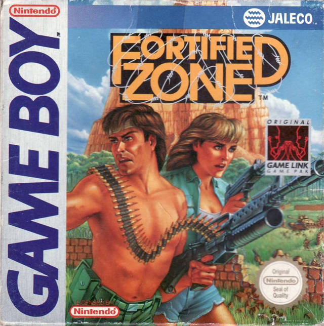 Fortified Zone box art for GameBoy