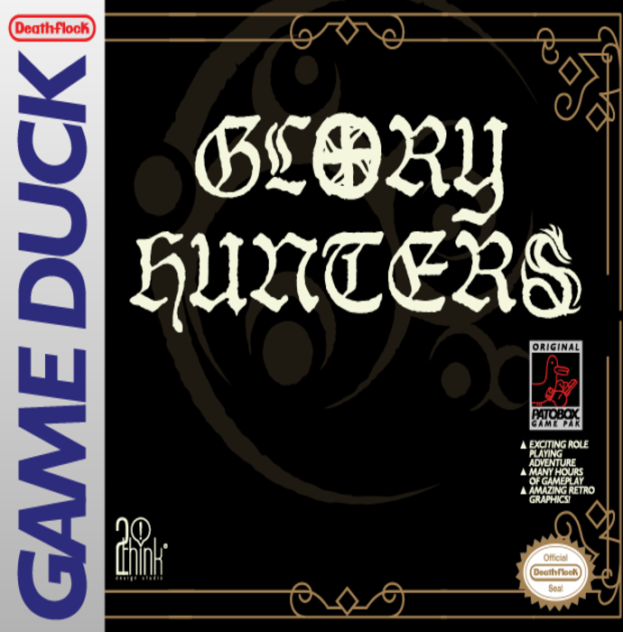 Glory Hunters box art for GameBoy