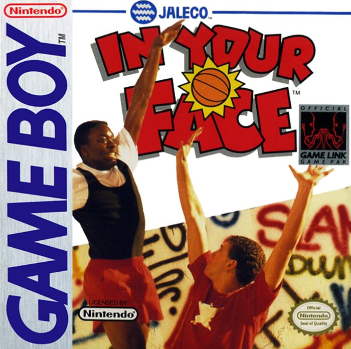 In Your Face box art for GameBoy
