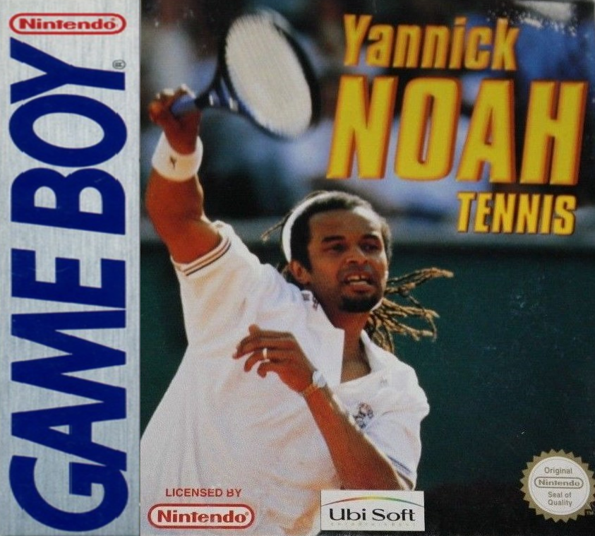 Jimmy Connors Tennis box art for GameBoy