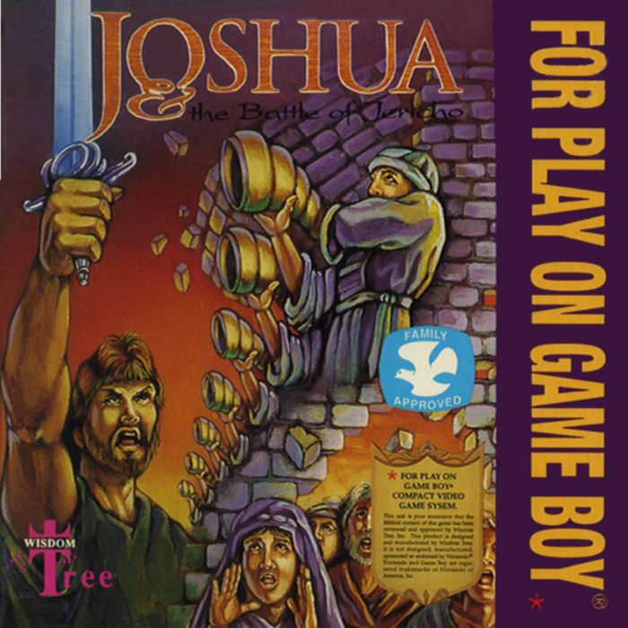 Joshua: The Battle of Jericho box art for GameBoy