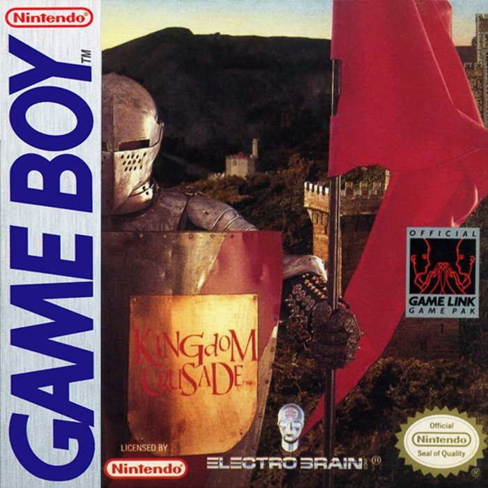 Kingdom Crusade box art for GameBoy