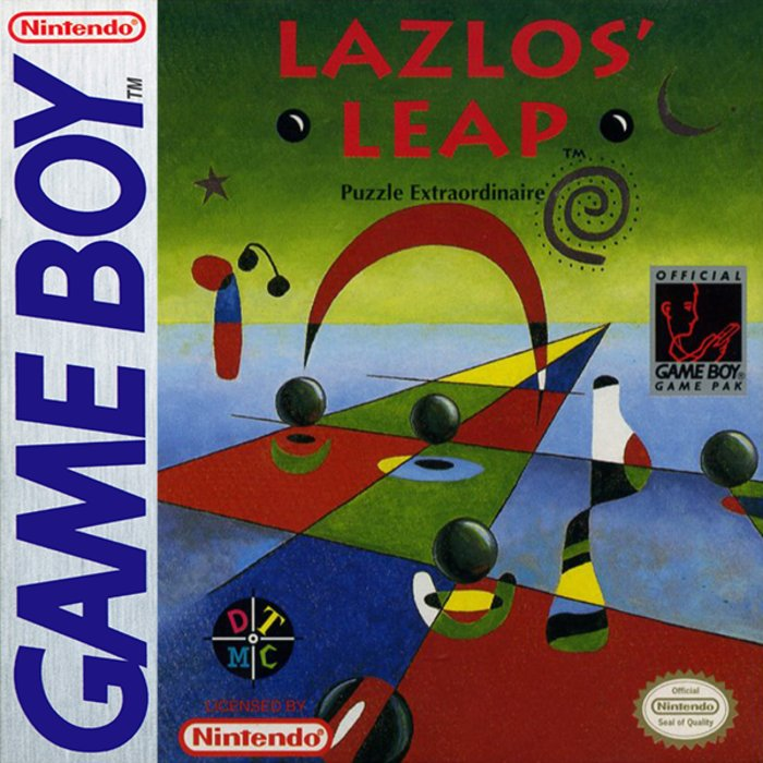 Lazlo's Leap box art for GameBoy