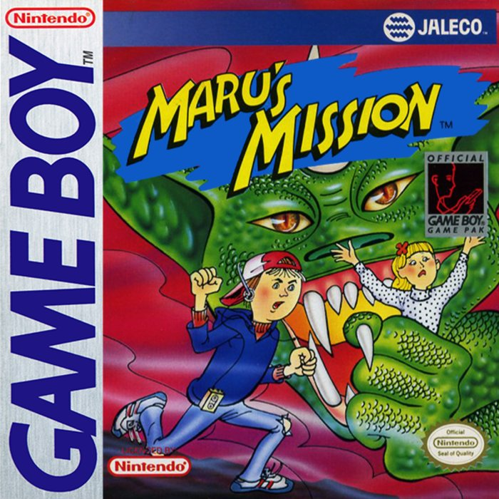 Maru's Mission box art for GameBoy
