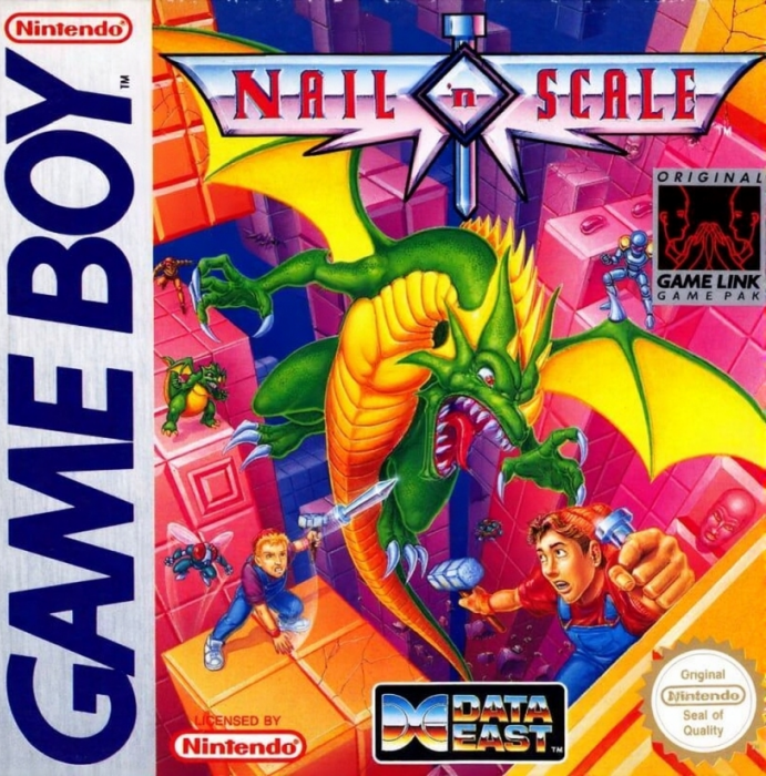 Nail 'n' Scale box art for GameBoy