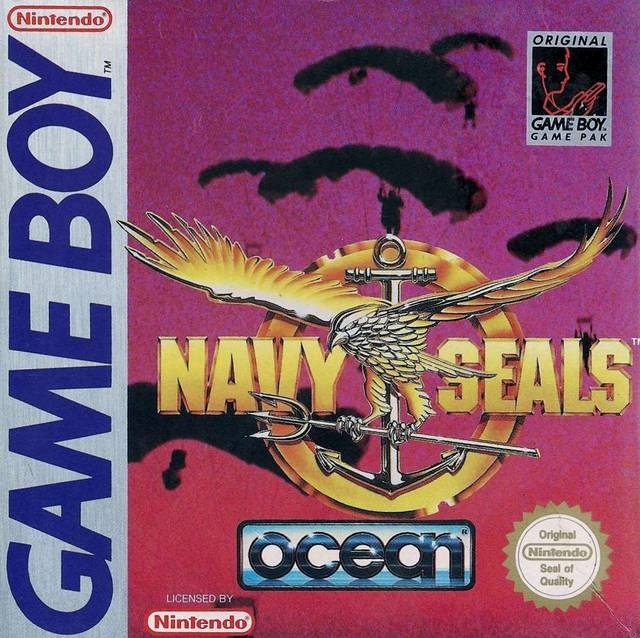 Navy SEALs box art for GameBoy