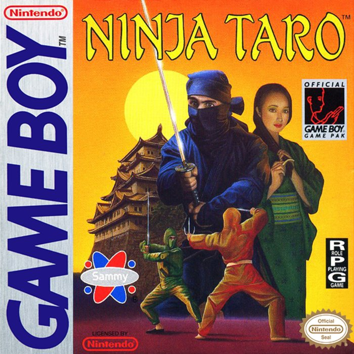 Ninja Taro box art for GameBoy