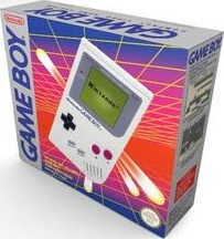 Original Gameboy System box art for GameBoy