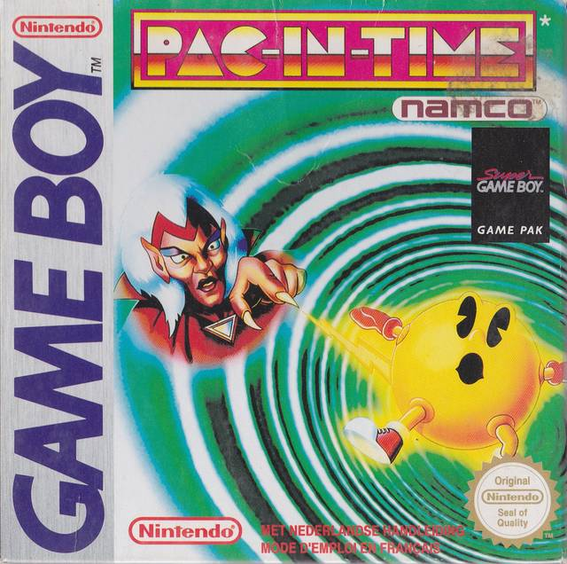 Pac-in-Time box art for GameBoy