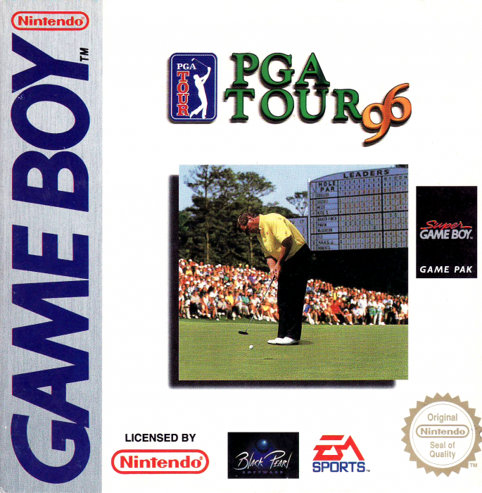 PGA Tour 96 box art for GameBoy