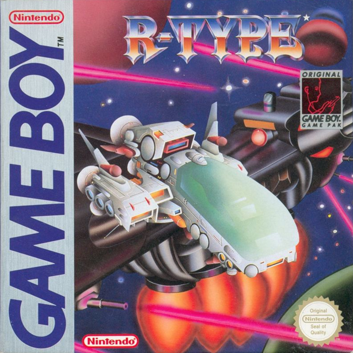 R-Type box art for GameBoy