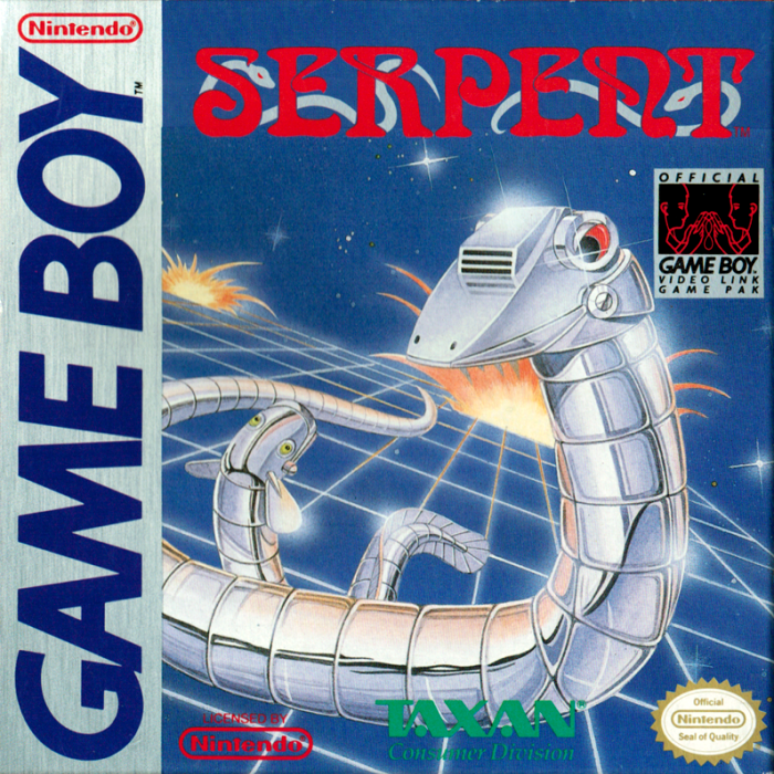 Serpent box art for GameBoy