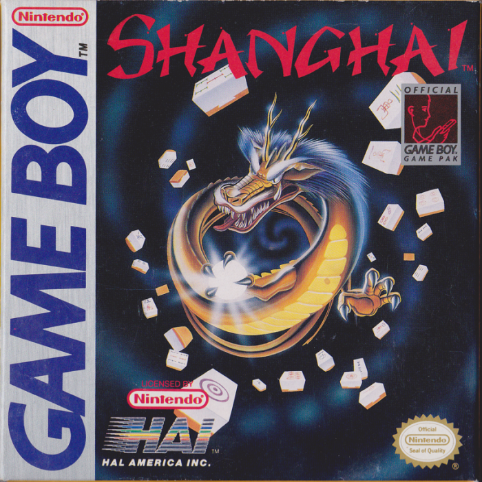 Shanghai box art for GameBoy