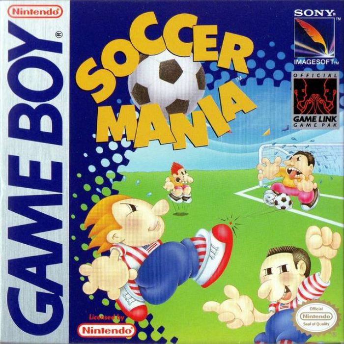Soccer Mania box art for GameBoy