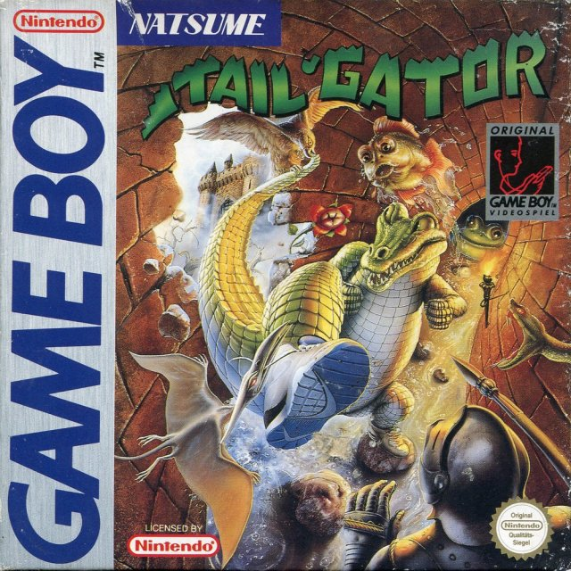 Tail Gator box art for GameBoy