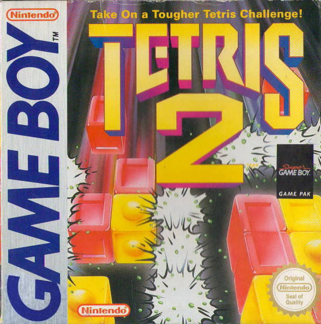 Tetris 2 box art for GameBoy
