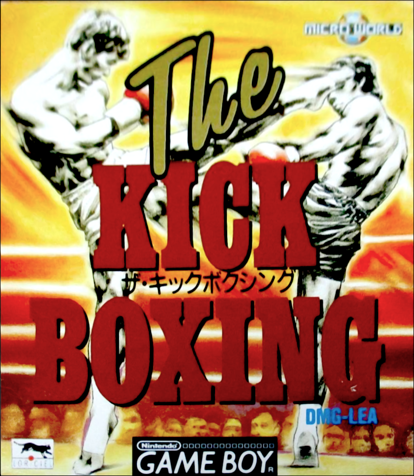 The Kick Boxing box art for GameBoy