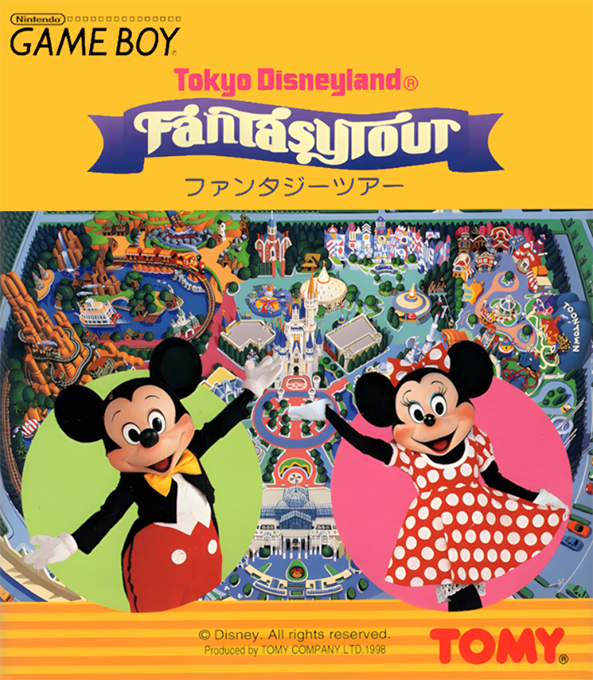 Tokyo Disneyland: Fantasy Tour box art for GameBoy