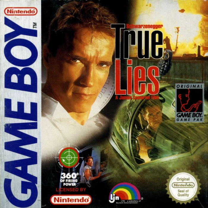True Lies box art for GameBoy