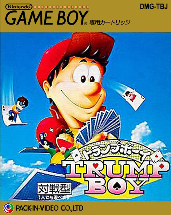Trump Boy box art for GameBoy