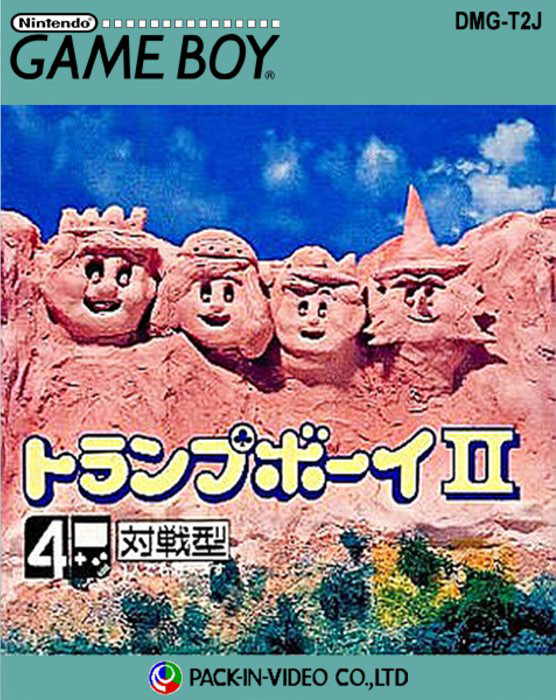 Trump Boy II box art for GameBoy