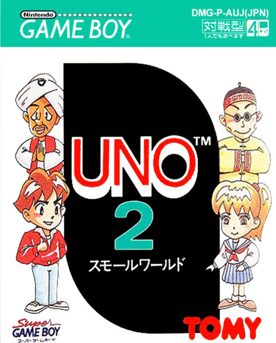 Uno 2: Small World box art for GameBoy