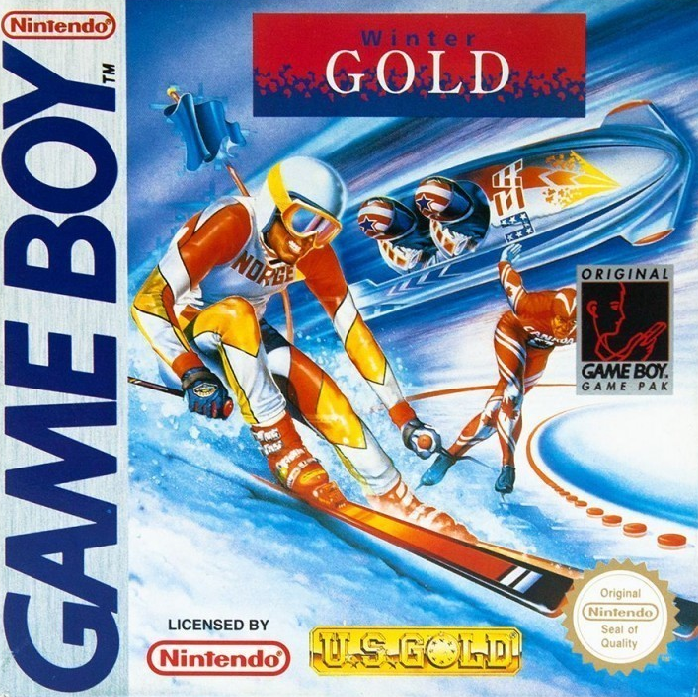 Winter Gold box art for GameBoy
