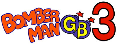 Bomberman GB 3 logo for GameBoy