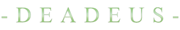 Deadeus logo for GameBoy