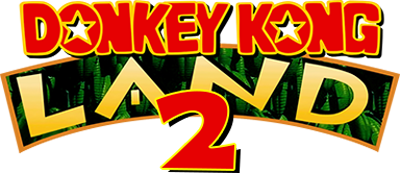 Donkey Kong Land 2 logo for GameBoy