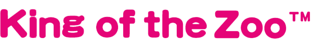 King of the Zoo logo for GameBoy