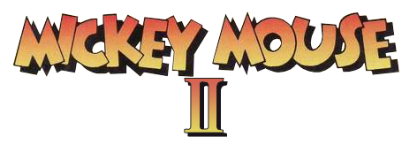 Mickey Mouse II logo for GameBoy