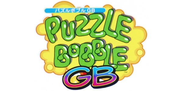Puzzle Bobble GB logo for GameBoy