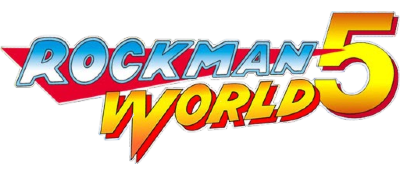 Rockman World 5 logo for GameBoy