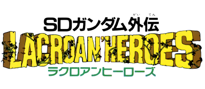 SD Gundam Gaiden Lacroan' Heroes logo for GameBoy