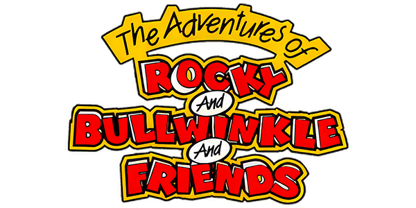 The Adventures of Rocky and Bullwinkle and Friends logo for GameBoy