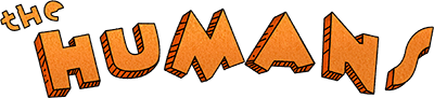 The Humans logo for GameBoy