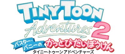 Tiny Toon Adventures 2 logo for GameBoy