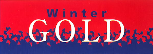 Winter Gold logo for GameBoy