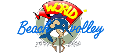 World Beach Volley: 1991 GB Cup logo for GameBoy
