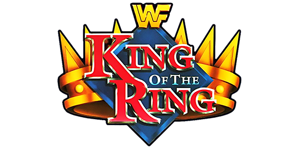 WWF King Of The Ring logo for GameBoy
