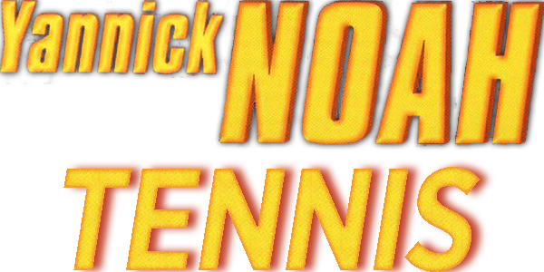 Yannick Noah Tennis logo for GameBoy