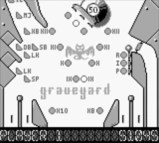 Pinball Dreams screenshot 3 for GameBoy
