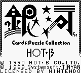 Ginga title screen for GameBoy