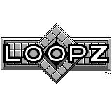 Loopz title screen for GameBoy