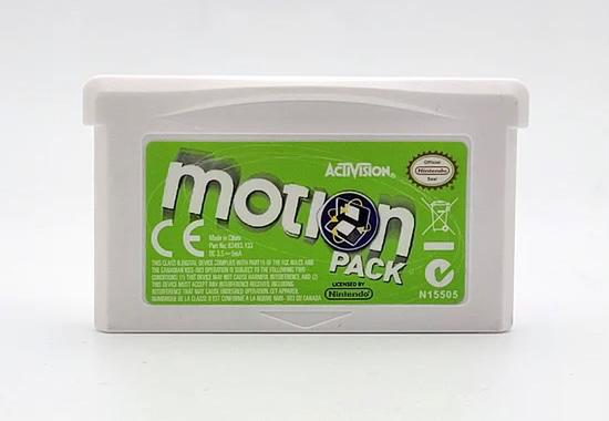 Activision Motion Pack box art for GameBoy Advance