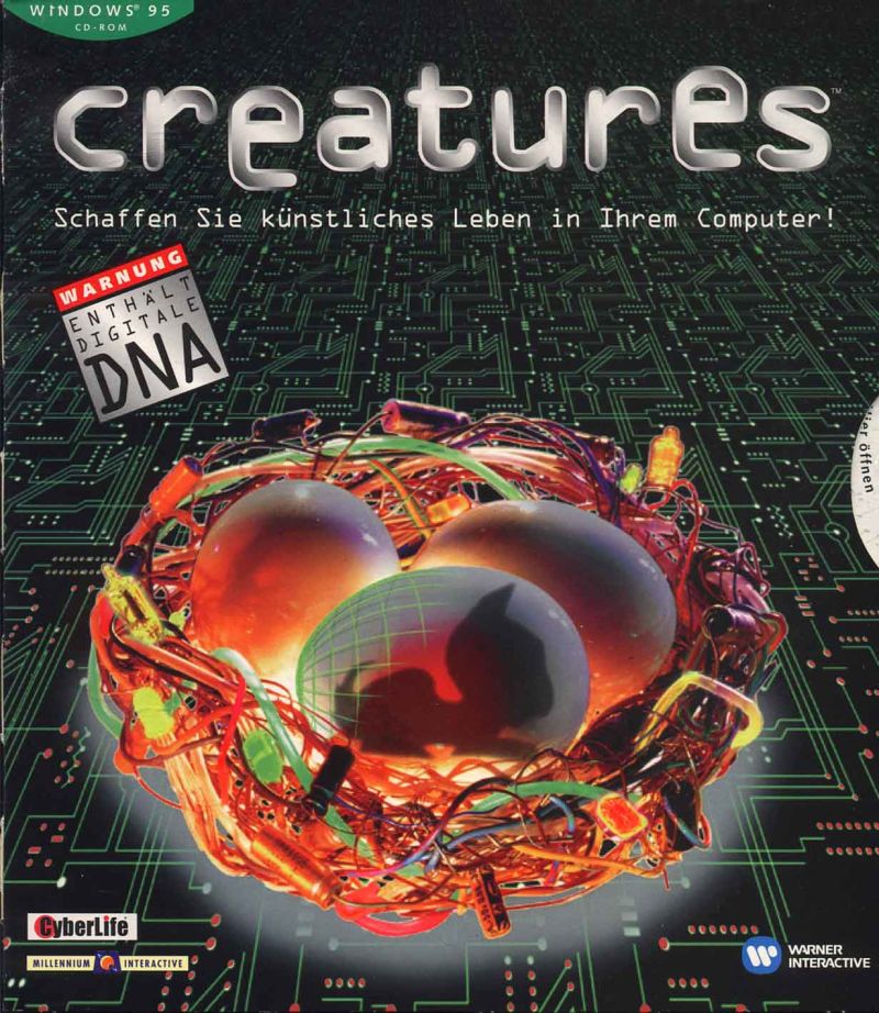 Creatures box art for GameBoy Advance