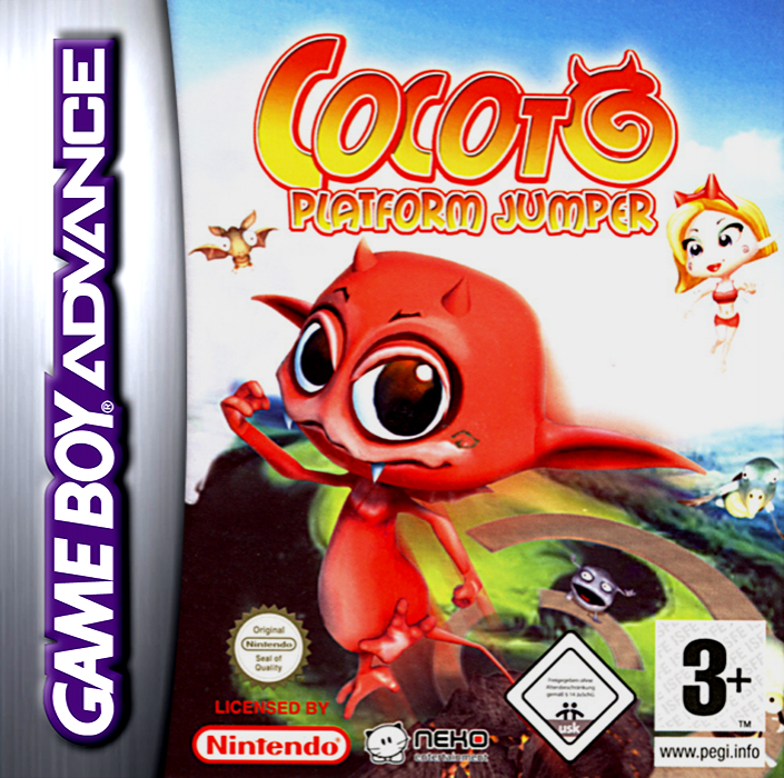 Cocoto Platform Jumper box art for GameBoy Advance