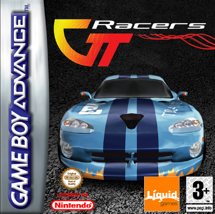 GT Racers box art for GameBoy Advance