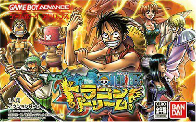 One Piece: Dragon Dream box art for GameBoy Advance